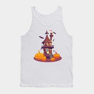 Halloween castle Tank Top